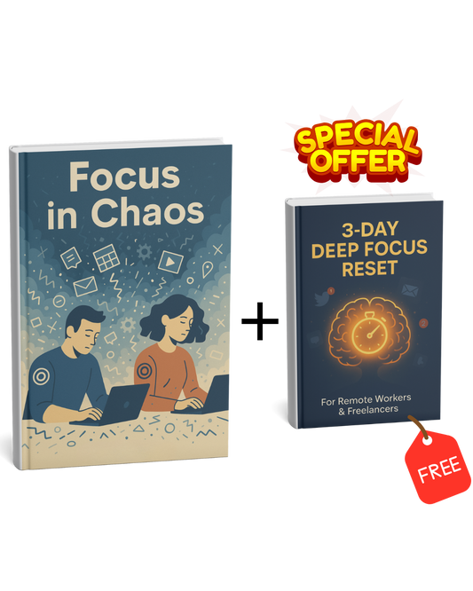 Focus in the Chaos — How to Reclaim Your Attention in a World You Helped Distract